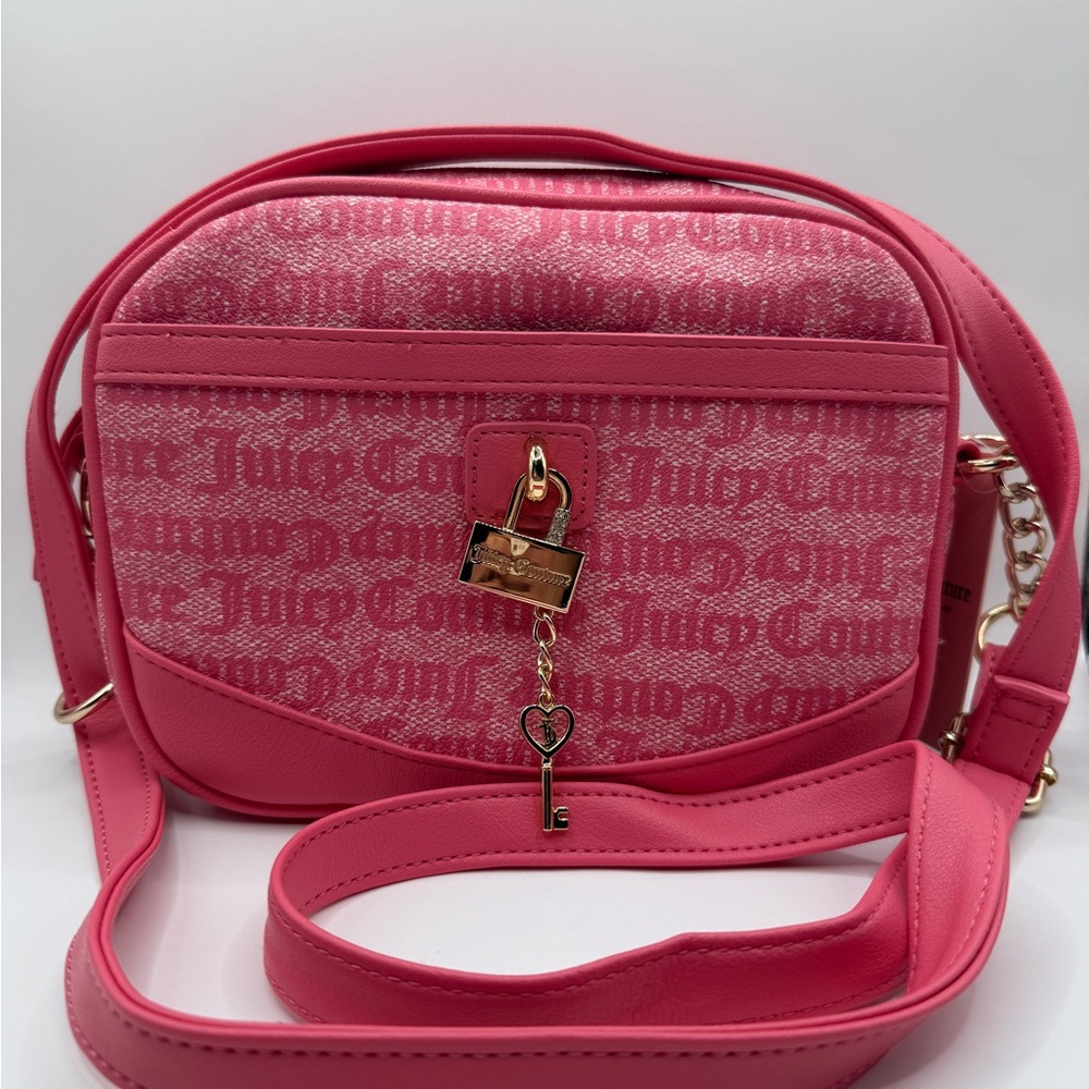 Juicy Couture Vibrant Pink Crossbody Bag